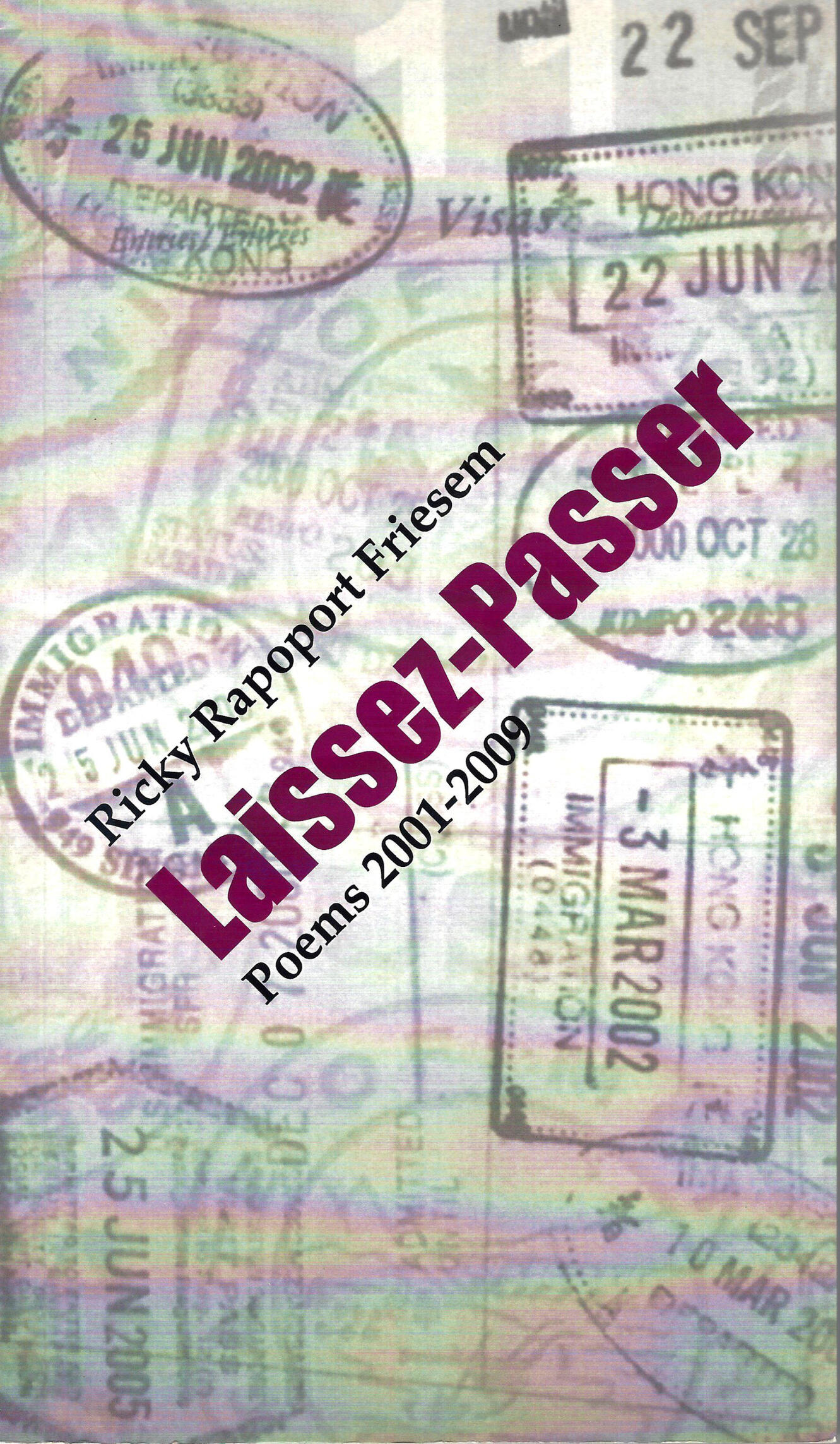 Laissez-Passer Ricky Rapoport Friesem – writer –